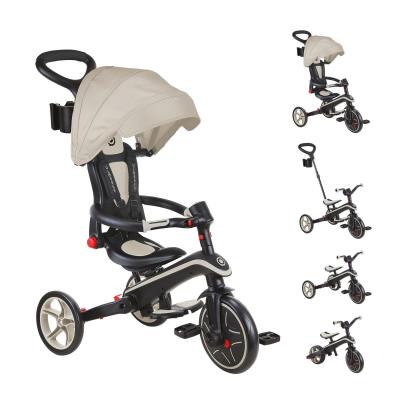 Велосипед дитячий GLOBBER серії EXPLORER TRIKE FOLDABLE 4в1, пісочний, до 20кг, 3 колеса