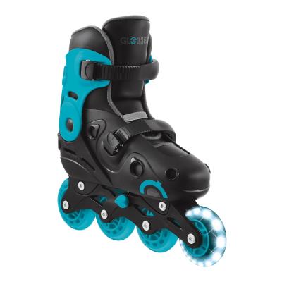 Роликові ковзани GLOBBER GO SCATES LIGHTS аква р.34-37, до 60кг, 5+