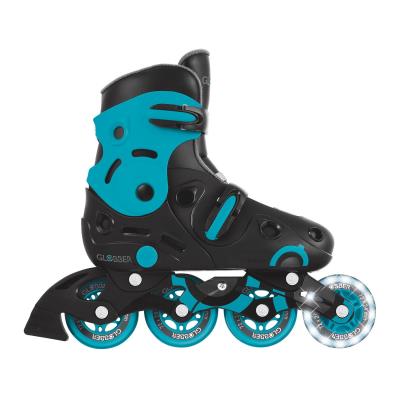 Роликові ковзани GLOBBER GO SCATES LIGHTS аква р.34-37, до 60кг, 5+