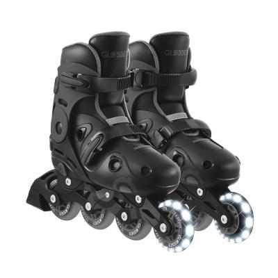 Роликові ковзани GLOBBER GO SCATES LIGHTS сірі р.34-37, до 60кг, 5+