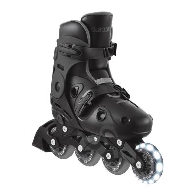Роликові ковзани GLOBBER GO SCATES LIGHTS сірі р.34-37, до 60кг, 5+