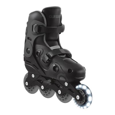 Роликові ковзани GLOBBER GO SCATES LIGHTS сірі р.34-37, до 60кг, 5+
