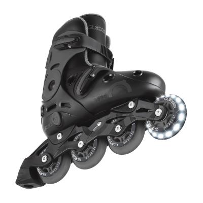 Роликові ковзани GLOBBER GO SCATES LIGHTS сірі р.34-37, до 60кг, 5+