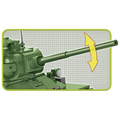 Конструктор COBI Друга Світова Війна Танк Т-34/85, 668  деталей