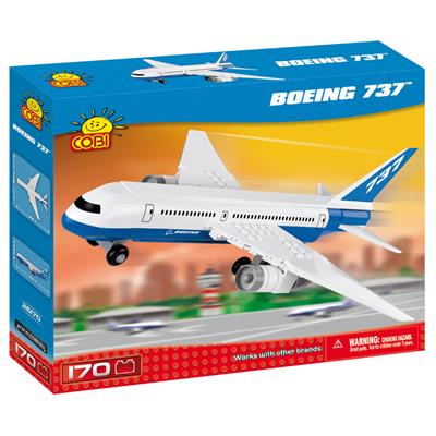 Конструктор COBI Boeing 737, 170 деталей