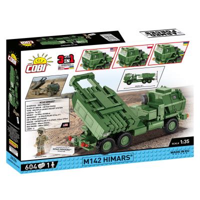 Конструктор COBI РСЗВ Himars M142 (UA/PL/US), 604 деталі