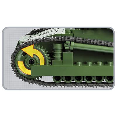 Конструктор COBI Танк Рено ФТ-17, 375 деталей