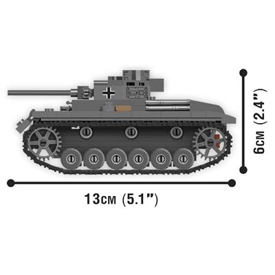 Конструктор COBI Середній танк Т-III, 286 деталей