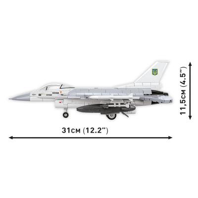 Конструктор COBI Літак F-16C Fighting Falcon (UA), 500 деталей