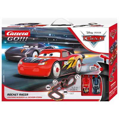 Автотрек Carrera GO!!! Disney Тачки - Ракетний гонщик, довжина траси 5.3м