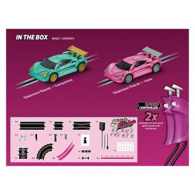 Автотрек Carrera GO!!! Гламурні перегони, довжина траси 4.9 м.