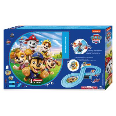 Автотрек Carrera First PAW PATROL - На трасі, довжина траси 2.4 м.