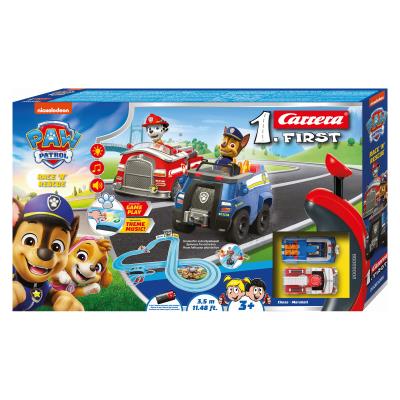 Автотрек Carrera First PAW PATROL - Перегони і порятунок, довжина траси 3.5 м.