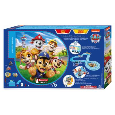 Автотрек Carrera First PAW PATROL - Перегони і порятунок, довжина траси 3.5 м.