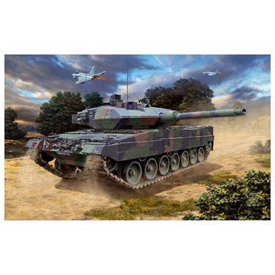 Збірна модель-копія Revell Танк Леопард 2A6/A6M рівень 4 масштаб 1:72