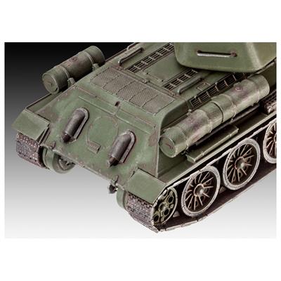 Збірна модель-копія Revell Танк Т-34/85 рівень 4 масштаб 1:72