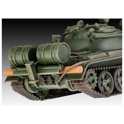 Збірна модель-копія Revell Танк Т-55А/АМ з колійним мінним тралом КМТ-6  рівень 4 масштаб  1:72