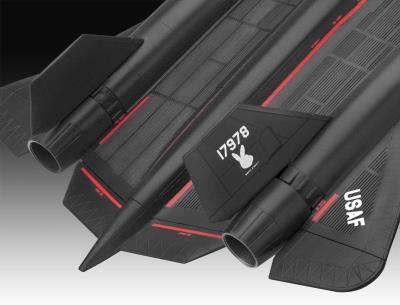Збірна модель-копія Revell модель літак Lockheed SR-71 Blackbird®, рів 2, м: 1:110