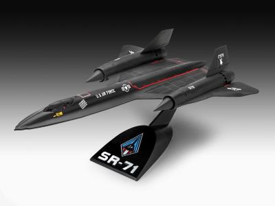 Збірна модель-копія Revell модель літак Lockheed SR-71 Blackbird®, рів 2, м: 1:110