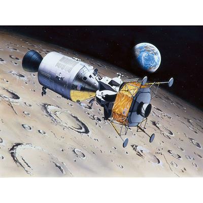 Збірна модель-копія Revell набір Модулі Колумбія і Орел місії Аполлон 11 рівень 3 масштаб 1:96