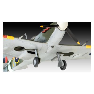 Збірна модель-копія Revell Літаки Messerschmitt Bf109G-10 та Spitfire Mk.V, рів 3, м: 1:72