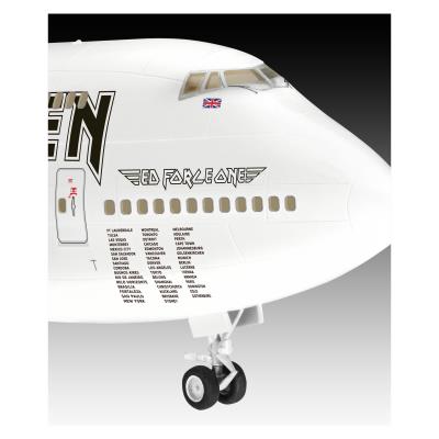 Збірна модель-копія Revell Літак Boeing 747-400 Iron Maiden «Ed Force One», рів 4, м: 1:144