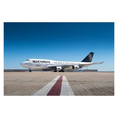 Збірна модель-копія Revell Літак Boeing 747-400 Iron Maiden «Ed Force One», рів 4, м: 1:144