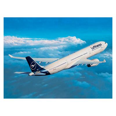 Збірна модель-копія Revell Літак Airbus A330-300 Lufthansa рівень 4 масштаб 1:144