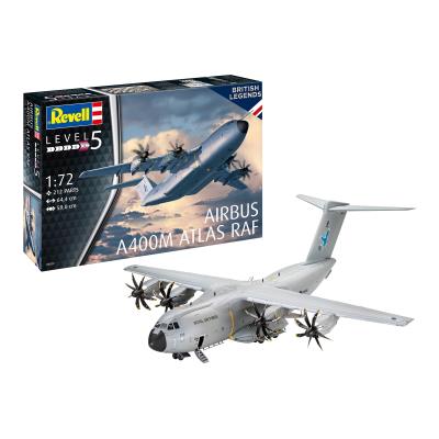 Збірна модель-копія Revell Літак Airbus A400M Atlas 'RAF', рів 5, м: 1:72