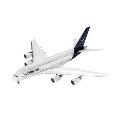 Збірна модель-копія Revell Літак Airbus A380-800 'Lufthansa' нова ліврея, рів 5, м: 1:144