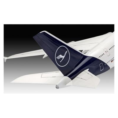 Збірна модель-копія Revell Літак Airbus A380-800 'Lufthansa' нова ліврея, рів 5, м: 1:144