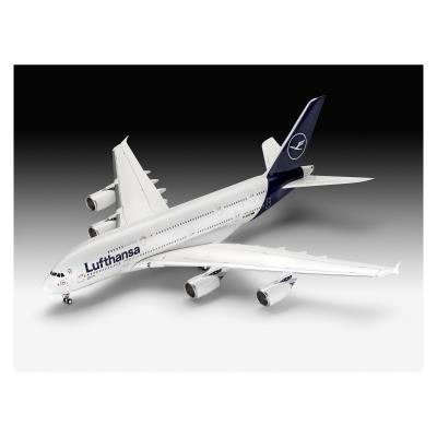 Збірна модель-копія Revell Літак Airbus A380-800 'Lufthansa' нова ліврея, рів 5, м: 1:144