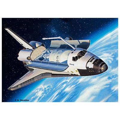 Збірна модель-копія Revell Космічний шатл Atlantis рівень 4 масштаб 1:144