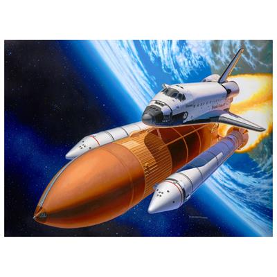 Збірна модель-копія Revell Космічний шатл Discovery рівень 4 масштаб 1:144