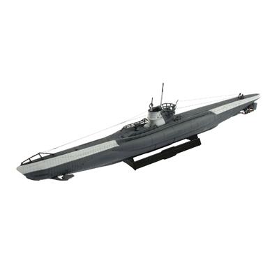 Збірна модель-копія Revell Німецький підводний човен U-Boot Type VIIC рівень 4 масштаб 1:350