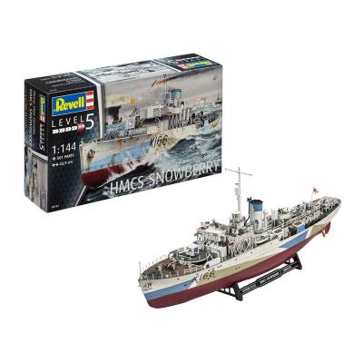 Збірна модель-копія Revell Корвет класу Флауер «HMCS Snowberry», рів 5, м: 1:144