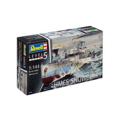 Збірна модель-копія Revell Корвет класу Флауер «HMCS Snowberry», рів 5, м: 1:144