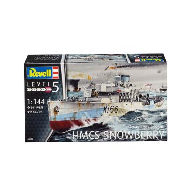 Збірна модель-копія Revell Корвет класу Флауер «HMCS Snowberry», рів 5, м: 1:144