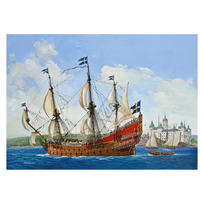 Збірна модель-копія Revell Шведський королівський військовий корабель Vasa, рів 4, м: 1:150