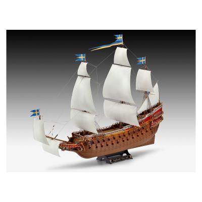 Збірна модель-копія Revell Шведський королівський військовий корабель Vasa, рів 4, м: 1:150