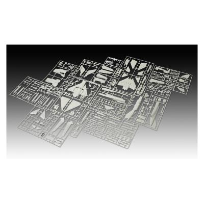 Збірна модель-копія Revell набір до 70 річниці ВПС Німеччини 3 літаки, рів 5, м: 1:72