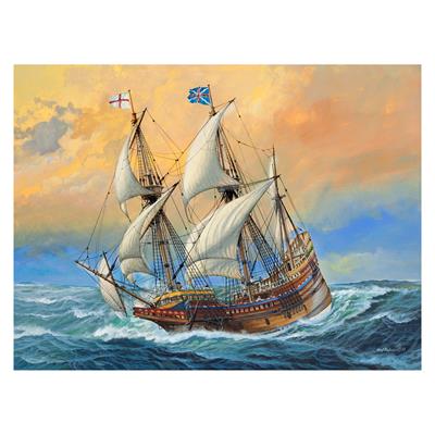 Збірна модель-копія Revell набір Корабель Mayflower рівень 4 масштаб 1:83