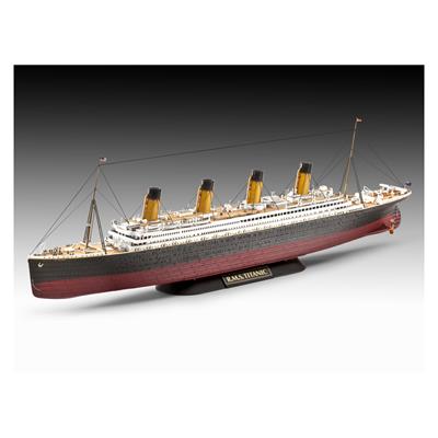 Збірна модель-копія Revell набір Корабель Титанік подарунковий набір рів 4 м 1:700 та 1:1200