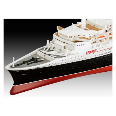 Збірна модель-копія Revell Корабель Queen Elizabeth II, рів 4, м: 1:1200