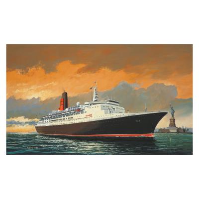 Збірна модель-копія Revell Корабель Queen Elizabeth II, рів 4, м: 1:1200