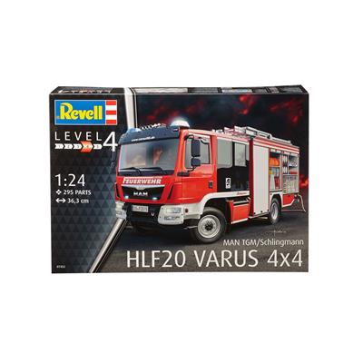 Збірна модель-копія Revell Пожежна машина VARUS 4x4 рівень 4 масштаб 1:24