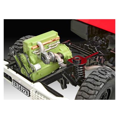 Збірна модель-копія Revell Пожежна машина Unimog U1300L TLF 8/18 рівень 5 масштаб 1:24