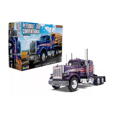 Збірна модель-копія Revell Вантажний тягач Peterbilt 359 рівень 4 масштаб 1:25