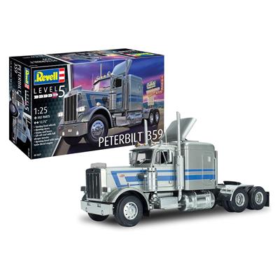 Збірна модель-копія Revell Вантажний тягач Peterbilt 359 рівень 5 масштаб 1:25