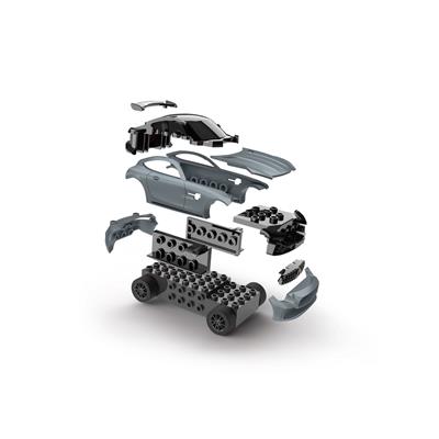 Збірна модель-копія Revell Mercedes-AMG GT R, Grey Car рівень 1 масштаб 1:43